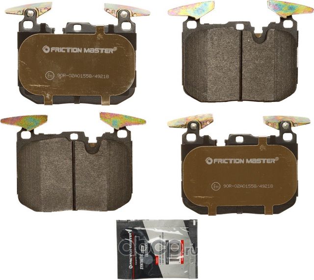 Колодки тормозные дисковые (Frictionmaster). Артикул MKD1609