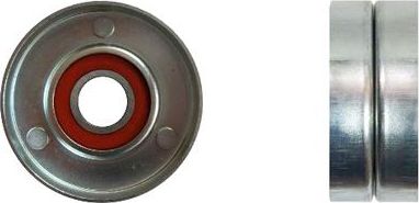 Натяжной ролик (натяжитель) приводного поликлинового ремня Denckermann (Металл). Артикул P254001