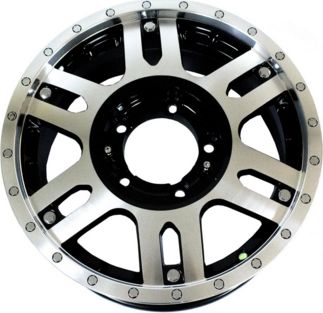 Колёсный диск redBTR литой черно-серебристый 5x139,7 7xR16 d108.5 ET+35 для УАЗ Hunter 2003-2026. Артикул 702676