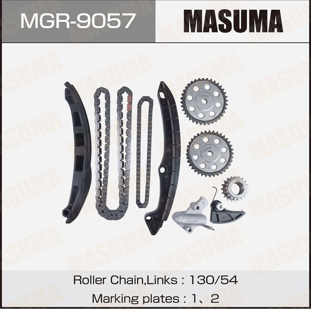Комплект для замены цепи ГРМ MASUMA MGR-9057 AXU, BLN, CAXA, BLF, CFNA, CLSA Masuma. Артикул MGR9057