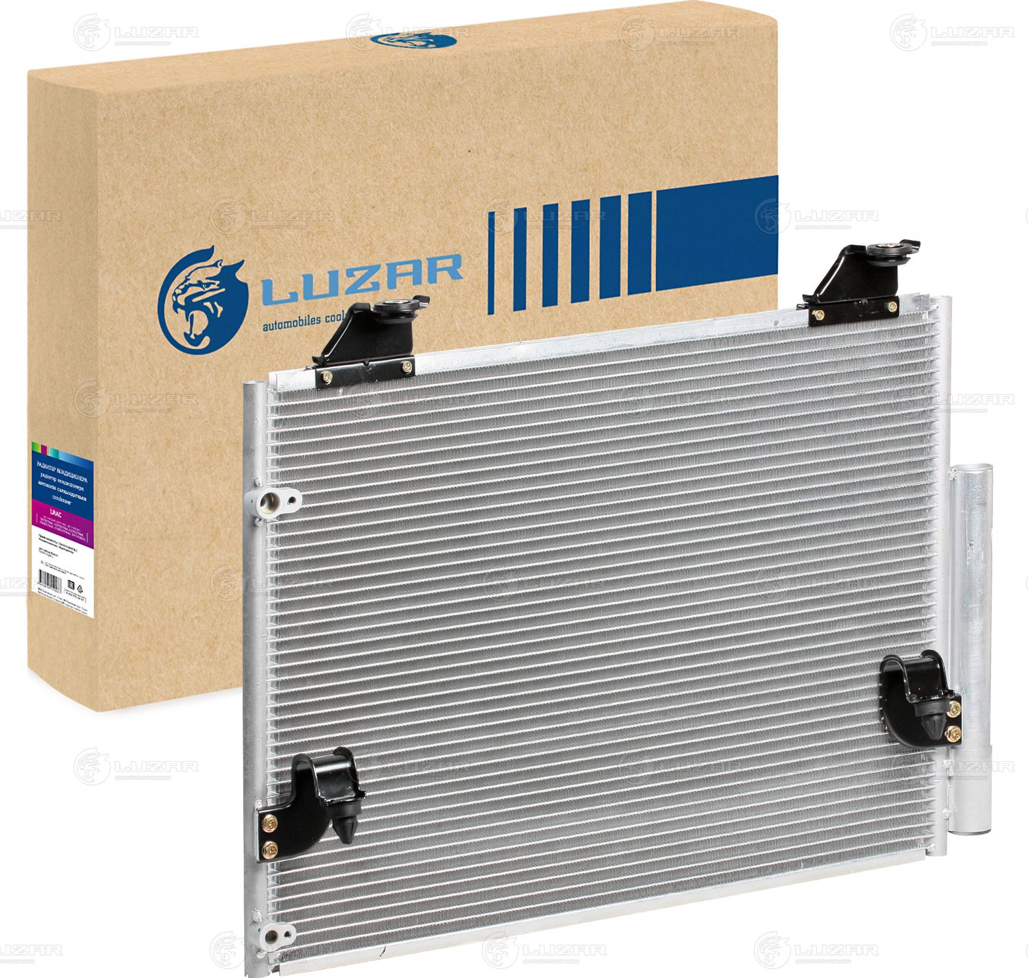 Радиатор кондиционера (конденсатор) Luzar. Артикул LRAC 1939