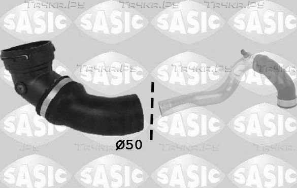 Патрубок интеркулера Sasic. Артикул 3336152