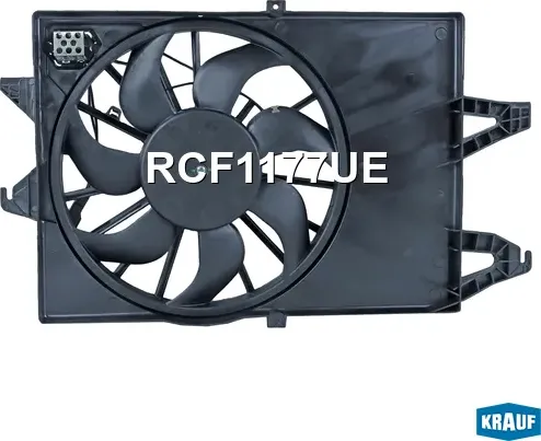 Вентилятор охлаждения с кожухом (Krauf). Артикул RCF1177UE