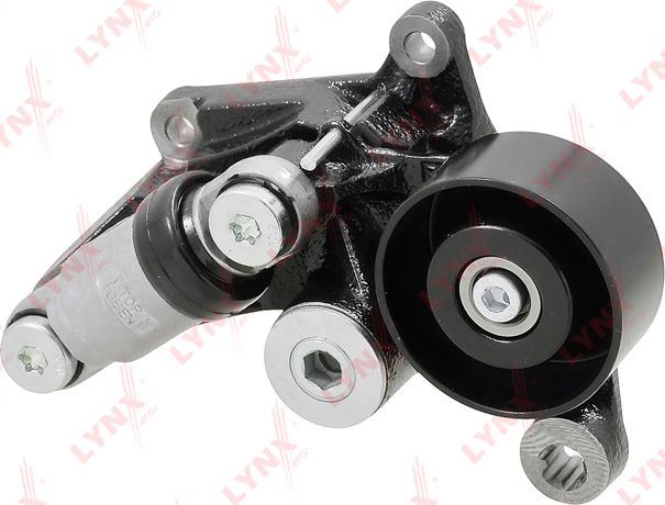 Натяжной ролик (натяжитель) приводного клинового зубчатого ремня LYNXauto. Артикул PT-3097