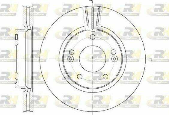 Тормозной диск RoadHouse. Артикул 6667.10