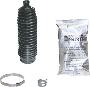 Пыльник шруса (комплект) Birth (термопласт). Артикул 7424/KM