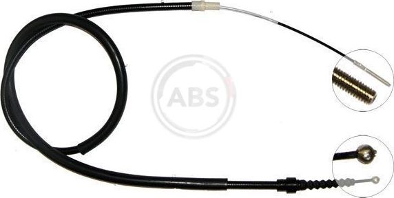 Трос ручника (тросик ручного тормоза) ABS. Артикул K11456