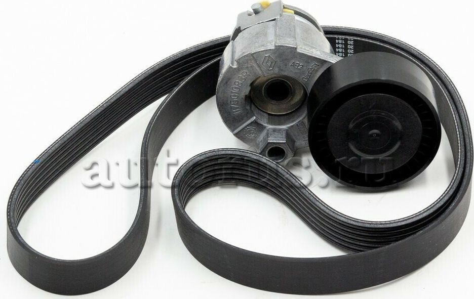 Натяжной ролик (натяжитель) приводного клинового зубчатого ремня Renault. Артикул 117203694R