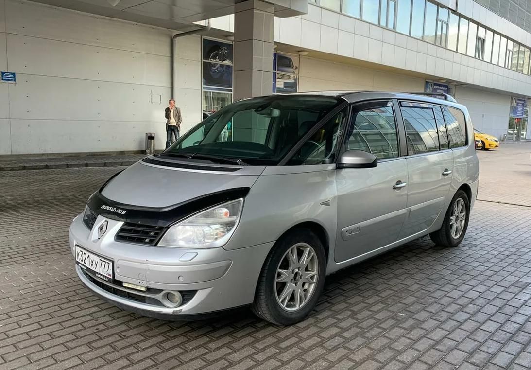 Дефлектор Vip-Tuning для капота Renault Espace IV J81 2002-2014. Артикул RL20