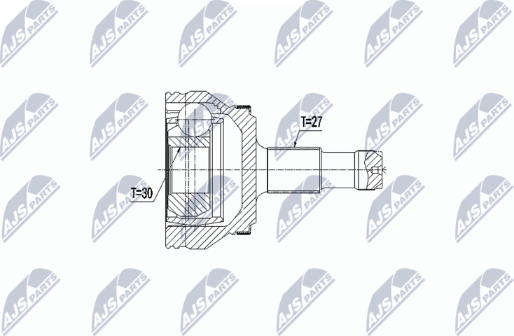 Шрус наружный (граната) NTY. Артикул NPZ-ME-019