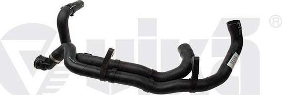 Патрубок радиатора (системы охлаждения) Vika (резина) для Audi Q7 I (4L) 2006-2010. Артикул 11221786601