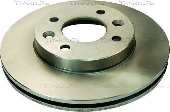 Тормозной диск Denckermann передний для Nissan Kubistar X76 2003-2026. Артикул B130221