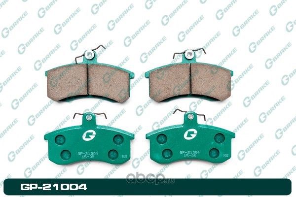 Колодки тормозные дисковые (G-Brake). Артикул GP21004