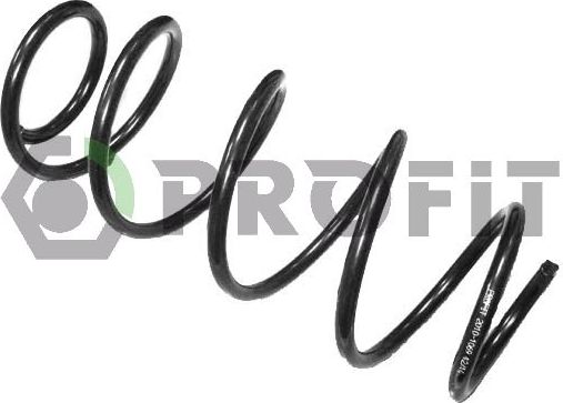 Пружина подвески Profit передняя для Skoda Fabia I 1999-2008. Артикул 2010-1069