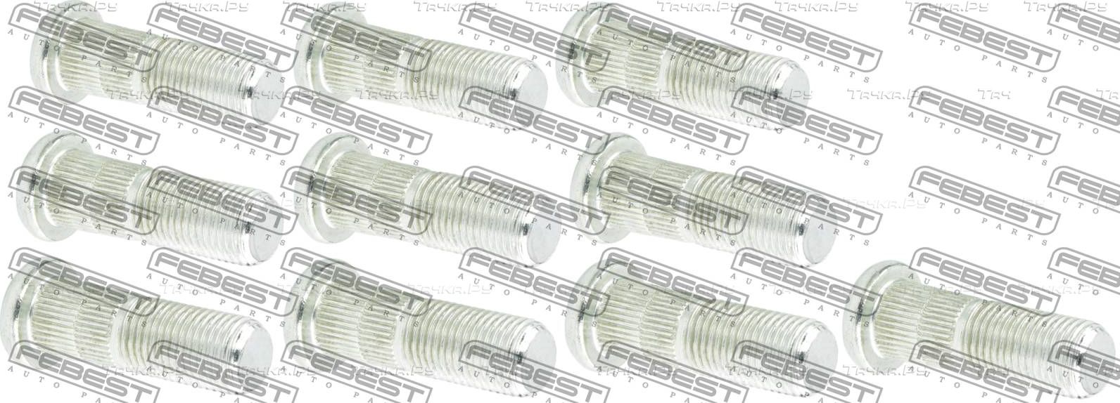 Шпилька колеса (болт ступицы) Febest для Suzuki Jimny IV 2018-2026. Артикул 0784-001-PCS10