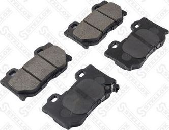 Тормозные колодки Stellox. Артикул 000 322B-SX