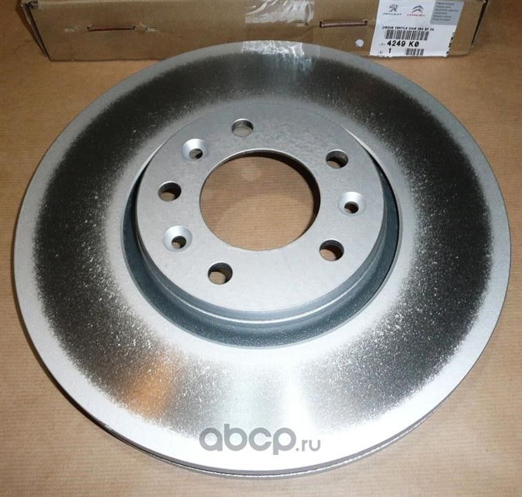Тормозной диск PSA. Артикул 4249K0