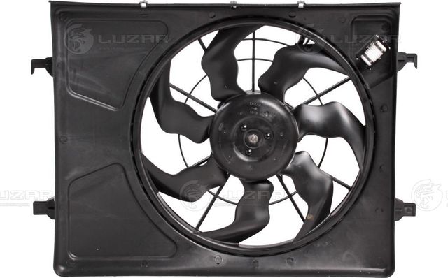 Вентилятор радиатора двигателя Luzar для Hyundai Elantra IV (HD) 2006-2011. Артикул LFK 08H1