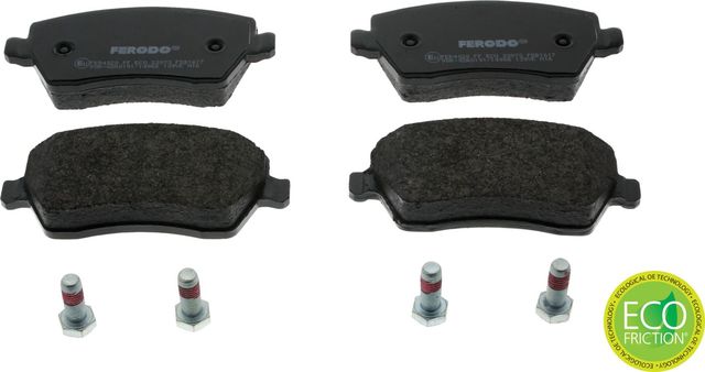 Тормозные колодки Ferodo Premier Eco Friction передние для Lada Vesta I 2015-2026. Артикул FDB1617
