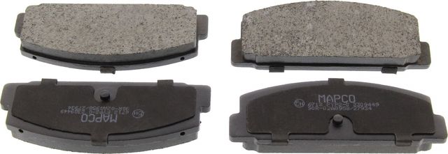 Тормозные колодки MAPCO. Артикул 6712