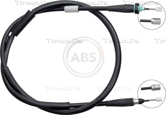 Трос ручника (тросик ручного тормоза) ABS. Артикул K17284