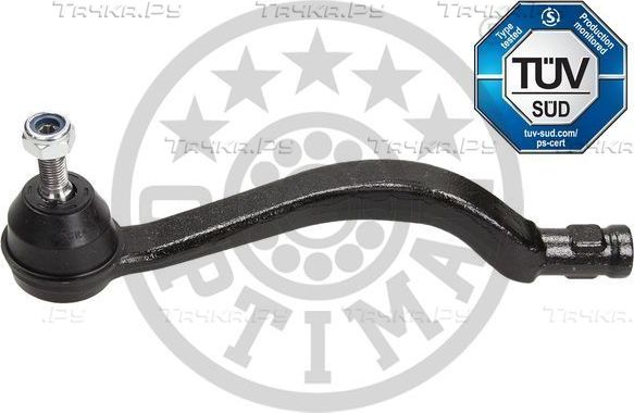 Наконечник рулевой тяги Optimal TÜV certified левый для Renault Sandero II 2007-2026. Артикул G1-1261