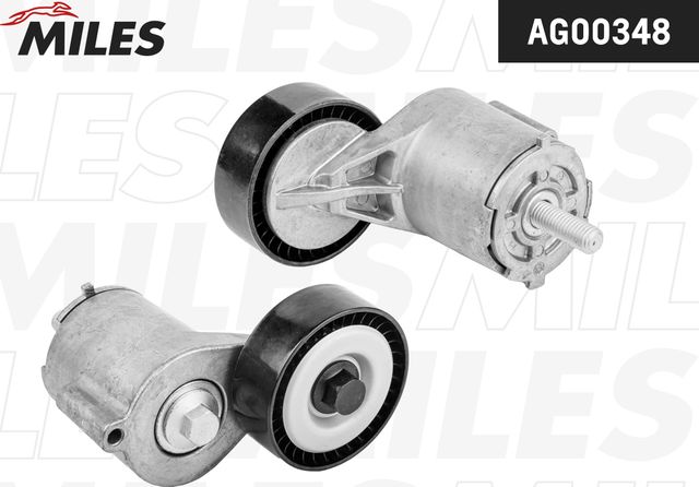 Натяжной ролик (натяжитель) приводного клинового зубчатого ремня Miles для Audi TT II (8J) 2009-2014. Артикул AG00348