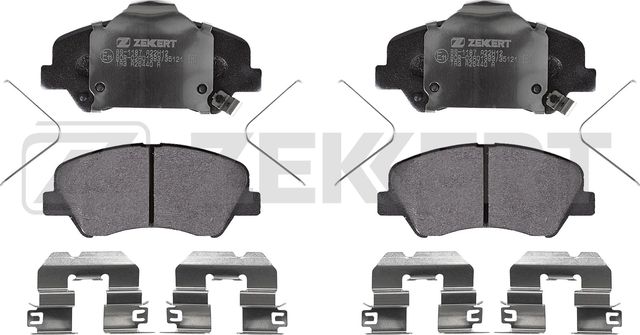Тормозные колодки Zekkert. Артикул BS-1187