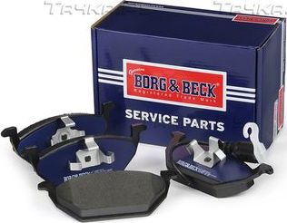 Тормозные колодки Borg & Beck передние для SEAT Leon II 2005-2013. Артикул BBP1617