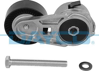 Натяжной ролик (натяжитель) приводного клинового зубчатого ремня Dayco. Артикул APV2671