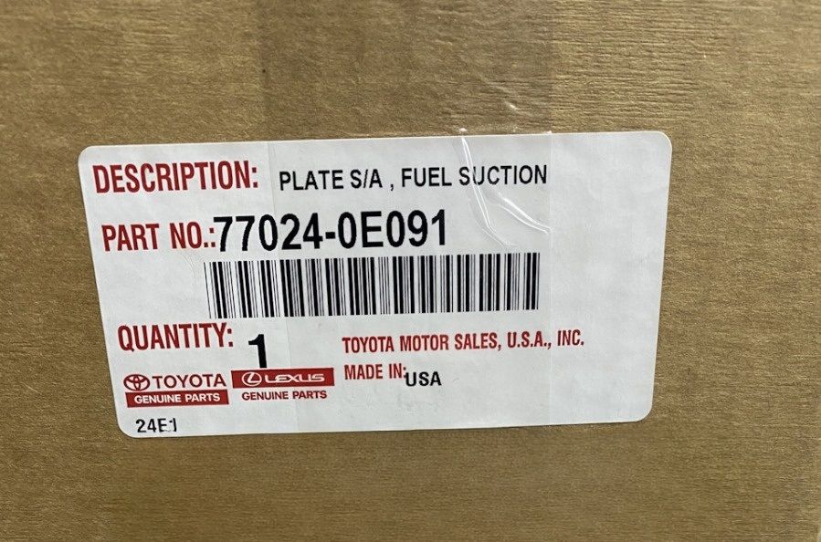 Топливный фильтр Toyota. Артикул 770240E091