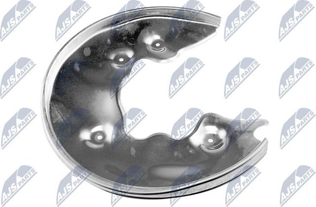 Кожух (щиток) тормозного диска NTY задний правый для Audi A6 allroad III (C7) 2012-2018. Артикул HTO-AU-009