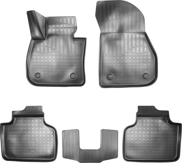 Коврики 3D Норпласт для салона BMW 2 U06 (active-tourer) 2021-2026 ЧЕРНЫЕ. Артикул NPA11-C07-078-3