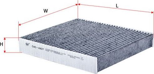 Салонный фильтр Sakura. Артикул CAC-1807
