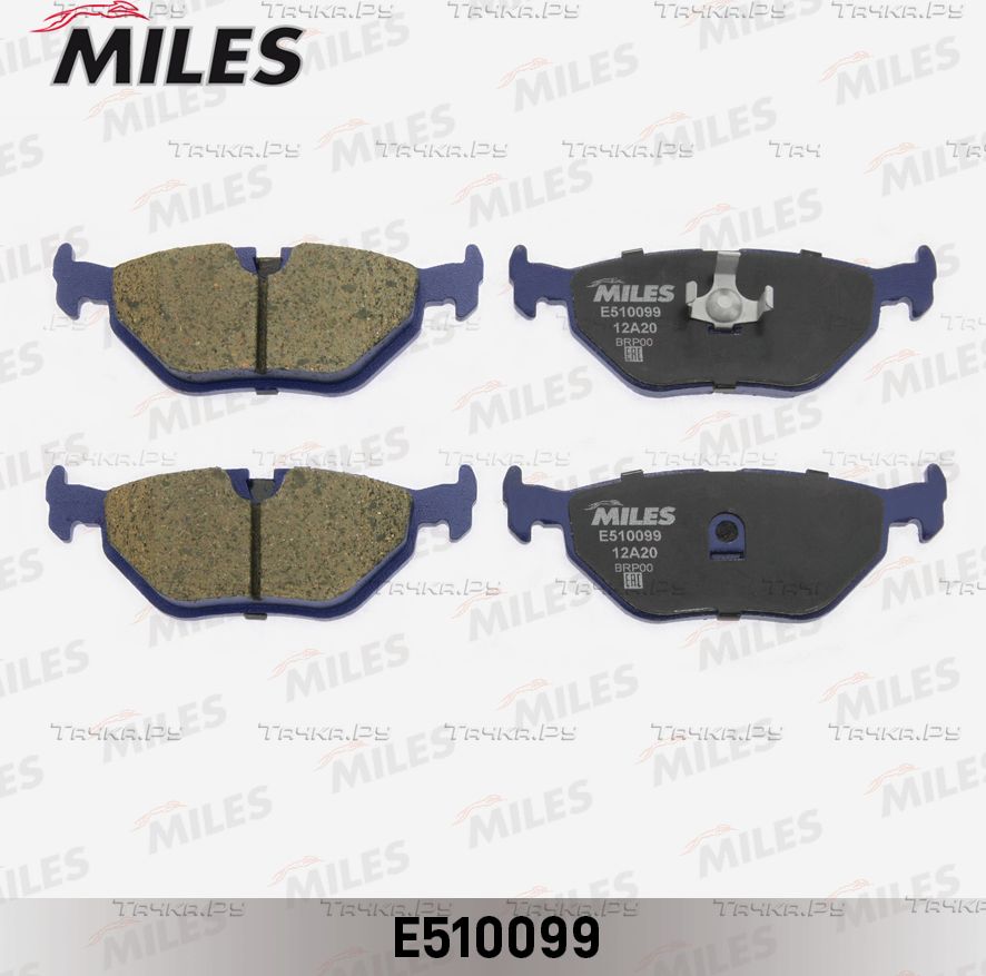 Тормозные колодки Miles (Керамика) задние для BMW Z3 I 1995-2003. Артикул E510099