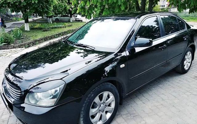 Дефлектор VT52 для капота Kia Magentis II 2005-2008. Артикул KA13VT