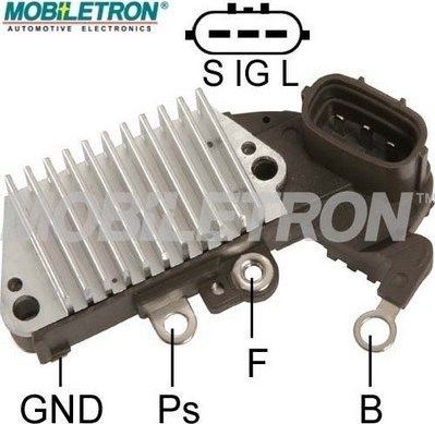 Реле-регулятор напряжения генератора Mobiletron. Артикул VR-H2005-30A