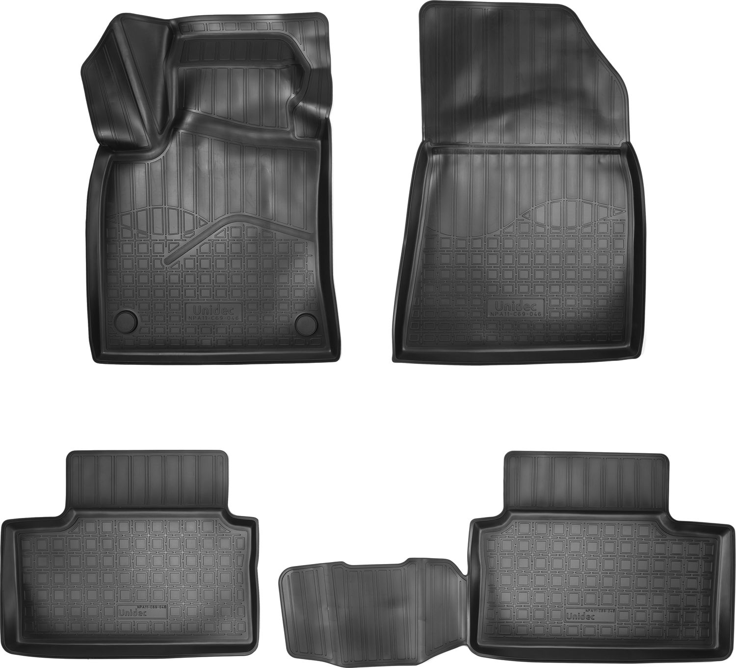 Коврики Норпласт 3D для салона Renault Clio V 2019-2026. Артикул NPA11-C69-046