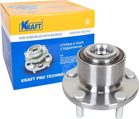 Ступица с подшипником FORD FOCUS II 04- перед. (Kraft) Kraft. Артикул KT100620