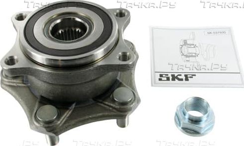 Ступица колеса с интегрированным подшипником SKF передняя/задняя для Suzuki Grand Vitara III 2005-2015. Артикул VKBA 6978