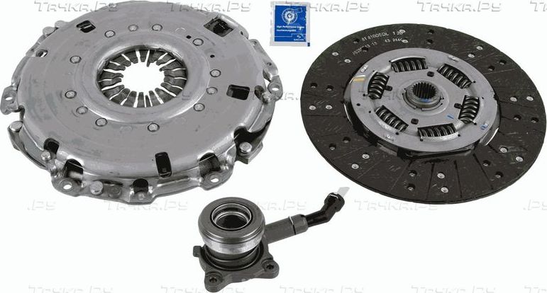 Сцепление (комплект) SACHS XTend Kit plus CSC для Ford Tourneo Custom I 2015-2026. Артикул 3000 990 537