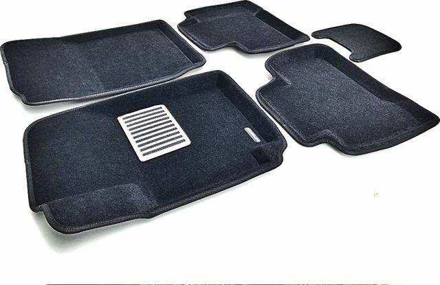 Коврики текстильные Euromat 3D Lux для салона Suzuki Grand Vitara III 5-дв. 2005-2015. Артикул EM3D-004801