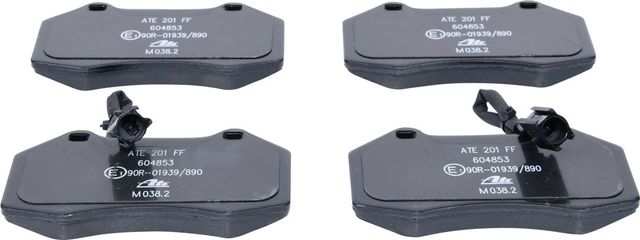 Тормозные колодки ATE передние для Alfa Romeo MiTo I 2008-2018. Артикул 13.0460-4853.2