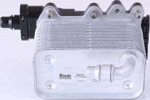 Радиатор масляный (маслоохладитель) для АКПП Nissens (алюминий) для Land Rover Range Rover III 2002-2012. Артикул 90673