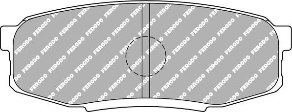 Тормозные колодки FERODO RACING DS PERFORMANCE для Toyota Tundra II 2006-2026. Артикул FDSE4230