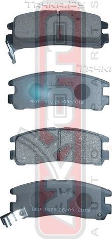 Тормозные колодки Akyoto Packing AKYOTO. Артикул AKD-1078