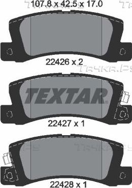 Датчик износа тормозных колодок  Textar. Артикул 98064000
