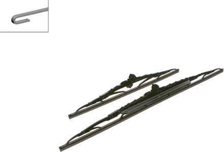 Щетки стеклоочистителя (дворники) Bosch Twin. Артикул 3 397 010 297