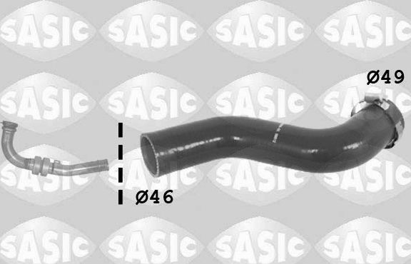 Патрубок интеркулера Sasic. Артикул 3334006