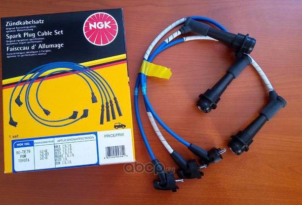 RC-TE 79_к-кт проводов!/ Toyota Crown 2.5/3.0 1JZGE/2JZGE/1JZGTE (NGK). Артикул RCTE79